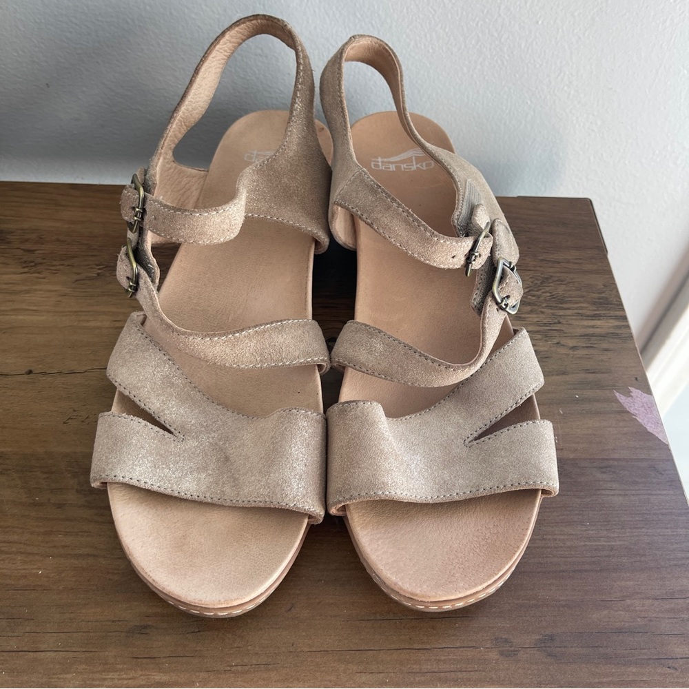 Dansko Beige Women's Sandals
